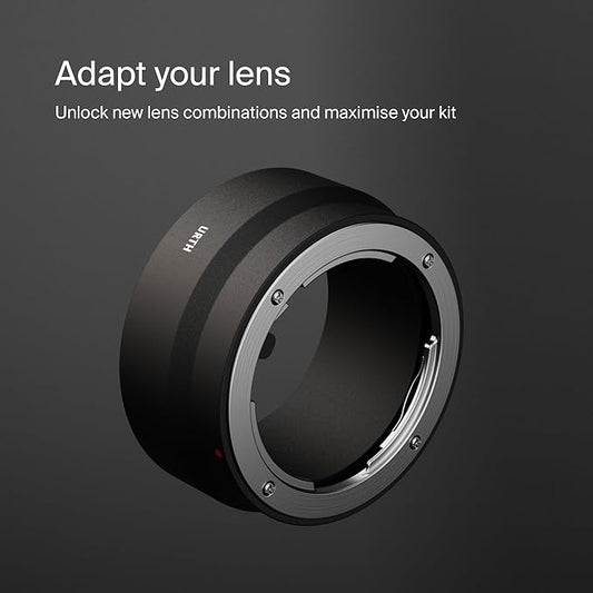 Urth Lens Mount Adapter: Compatible for Nikon Z Camera Body to Olympus OM Lens