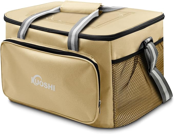 Insulated Lunch Bag for Men & Women-25L Leakproof Cooler Bag with Adjustable Strap, Large Reusable Lunch Box for Office, Beach, Picnic & Travel