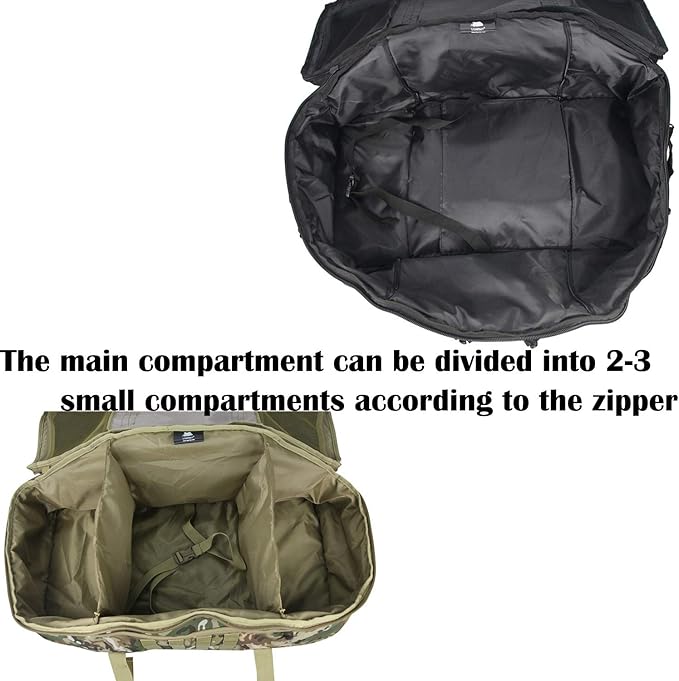 Greencity Travel Duffel Bag for Weekend Overnight Bag Waterproof Small Large for Men Women 30L 45L 85L Black