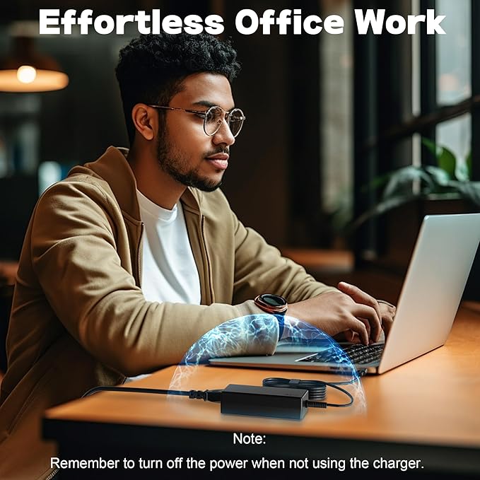 65W USB C Laptop Charger Replacement for Lenovo Laptop Charger,Lenovo Thinkpad/Yoga/Chromebook Computer Type C Fast Charging Ac Adapter Power Cord