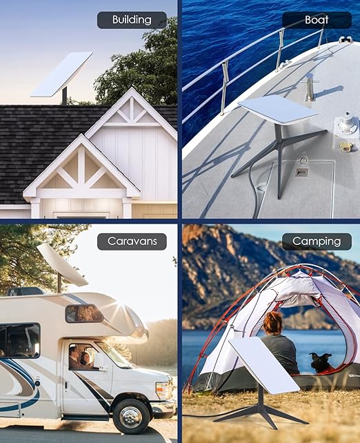 Starlink Ethernet Cable Adapter, Starlink SPX Plug to RJ45 Connectors, Waterproof Kits Designed for Starlink Gen 2 Dish and Router Starlink Accessories (2 Pack, 1M)