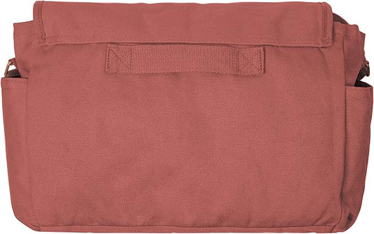 Sweetbriar Classic Vintage Messenger Bag - Original Heavyweight Cotton Canvas Shoulder Bag with Upgraded Features