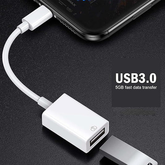 4Pack USB-C to USB 3.0 Adapter, USB C Male to USB Female OTG Adapter,Thunderbolt3 to USBA Adapter Compatible with MacBook Pro/Air, iPad Pro, iPhone 16 Pro Max/15, Galaxy S25/S24/S23/S22