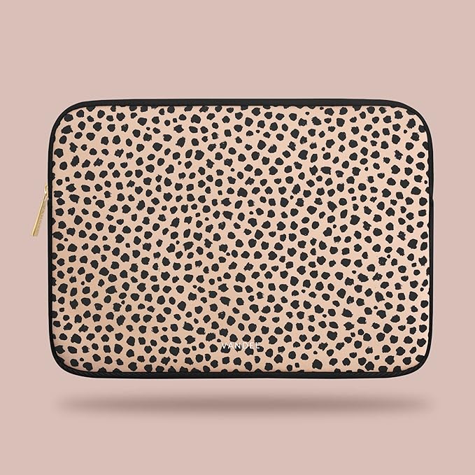 Vandel MacBook Air 13 inch Laptop Sleeve, Fits 13-13.3 inch Laptops: Neoprene MacBook Air & Pro Case, Chromebook, HP Soft Cover | Thin Computer Carrying Bag, Cheetah Mac (M1 & M2) Pouch