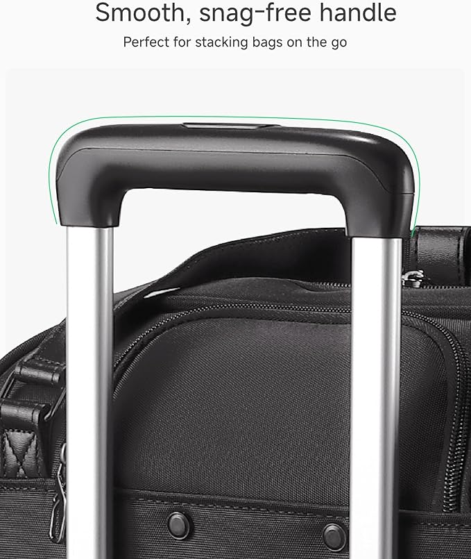 LUGGEX Luggage with Spinner Wheels, Polycarbonate Hard Shell Suitcase, Carry On 21 Inch, Charcoal Metallic