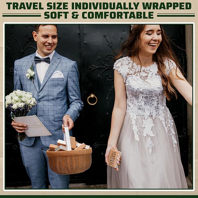 Ctosree 50 Pack Christian Pocket Tissues Bible Verse Travel Packs Bulk 500 Sheet Small Tissues Pocket Packs 3 Ply Mini Travel Size Individual Religious Party Favor