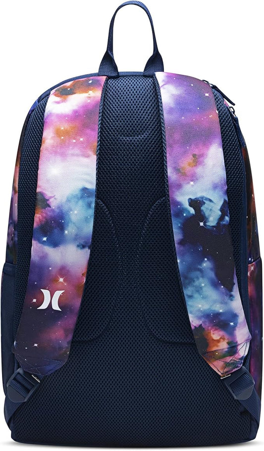 Hurley Men's Graphic Backpack, Nebula Shark, One Size