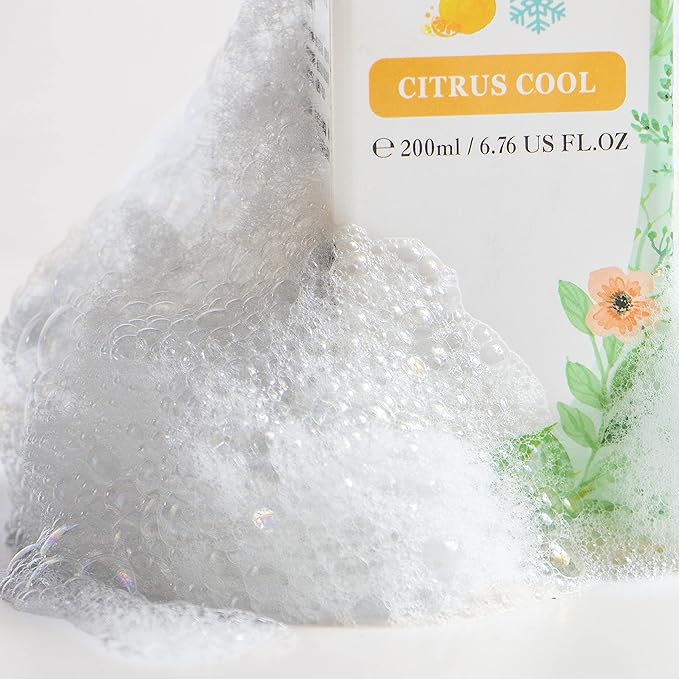 HH Herb & Health Feminine Wash for Women, pH3.6 Lactobacillus Cleanser with Botanical Extracts, Hydrating & Cooling Intimate Care for Odor Dryness and Itch, Sensitive Skin Safe, Citrus Scent Cool