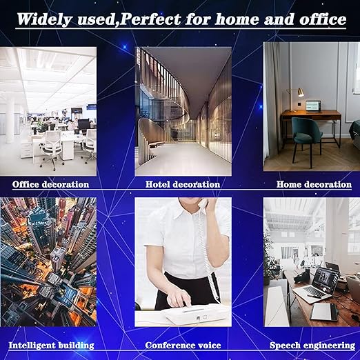 RJ9 4P4C Telephone Cord,Telephone Handset Cord,Coiled Wire 10 Pack 8Ft Uncoiled / 1.4Ft Coiled Landline Phone Handset Cable RJ9 4P4C Telephone Accessory -20 Pack