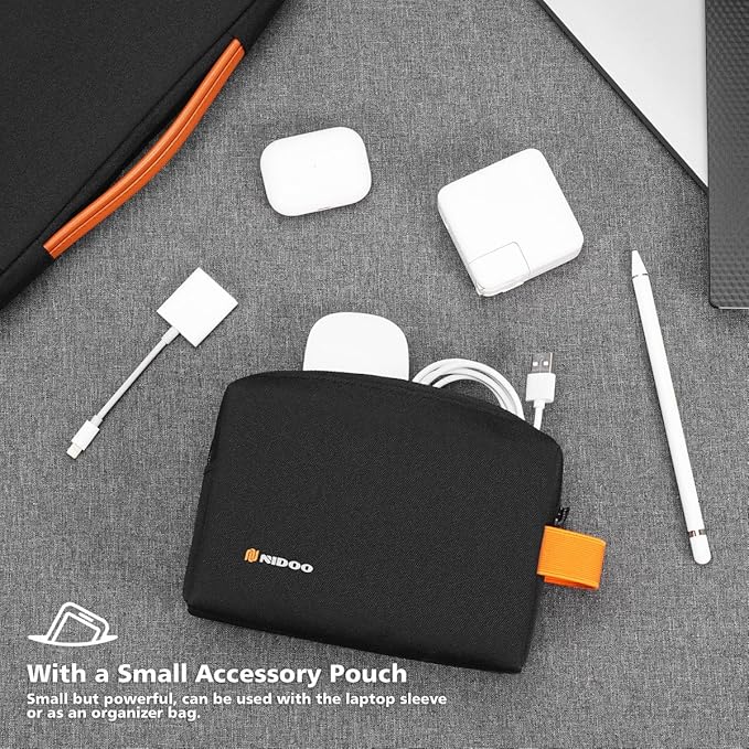 NIDOO 15.6 inch Laptop Sleeve Case Computer Bag for 15.6" Lenovo Legion 5 / IdeaPad Gaming 3i / ThinkPad T15 P15s E15 / 16" Legion 7 / Legion 5 Pro/Yoga 7i / HP Spectre x360 / Galaxy Book3 Acer Dell