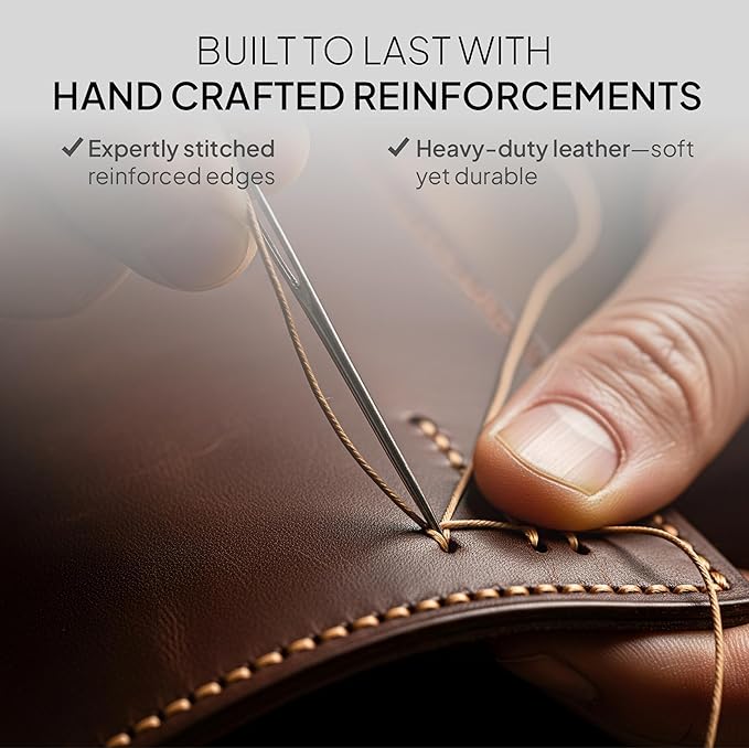 Black Leather Journal Cover XL 7.5" x 10" - Stylish & Refillable Protective Cover for Journal, Personal Planner Composition Notrbook Cover, Handmade Writing Accessory, Travelers Diary Cover