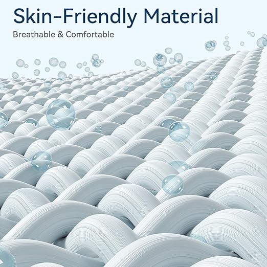 HUHETA 60 PCs KN95 Face Mask, Safety Mask for Daily Use (Black)