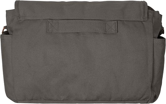 Sweetbriar Classic Vintage Messenger Bag - Original Heavyweight Cotton Canvas Shoulder Bag with Upgraded Features