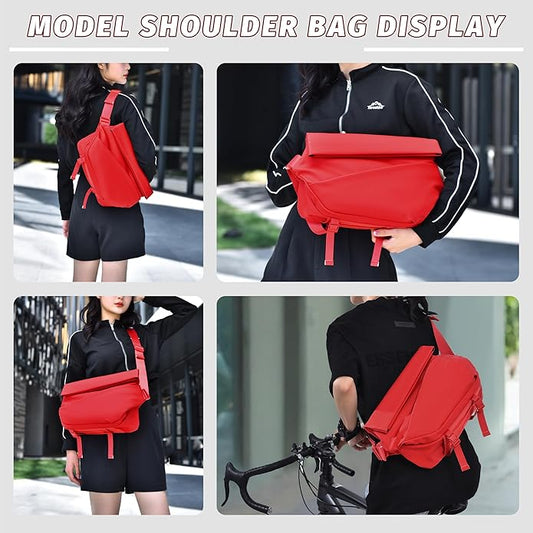 FSD.WG Cross-body bag Shoulder bag Sling Backpack and Crossbody Bags for Men fit 12" iPad Casual Daypack