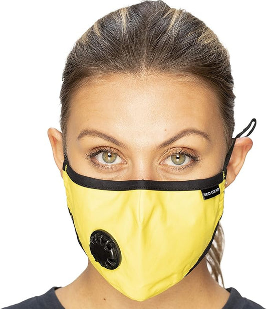 Anti Pollution Face Mask Particulate Respirator| Mask for Dust, Exhaust Gas, Smoke, Smog, Pollen and Fumes | Unisex Military Grade Washable Mouth Mask