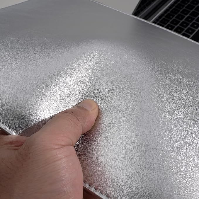 Laptop Sleeve 13 Inch Compatible with 2024 MacBook Air 13 A3113 M3 A2686 M2, New MacBook Pro 13 M2 M1 Color Silver