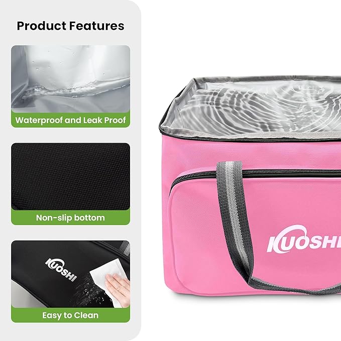 Insulated Lunch Bag for Men & Women-25L Leakproof Cooler Bag with Adjustable Strap, Large Reusable Lunch Box for Office, Beach, Picnic & Travel
