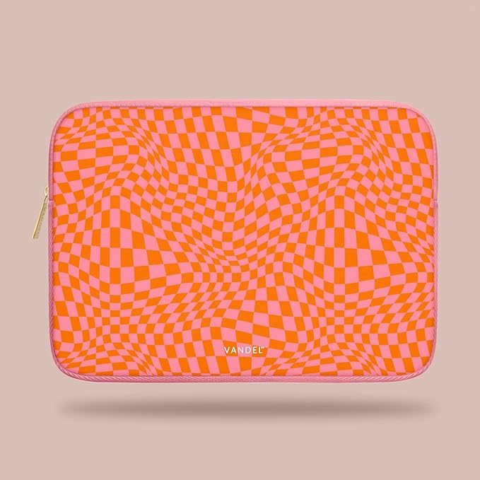 Vandel MacBook Air 13 inch Laptop Sleeve, Fits 13-13.3 inch Laptops: Neoprene MacBook Pro & Air Case, Chromebook, HP Soft Cover | Thin Computer Carrying Bag, Pink Mac (M1 & M2) Pouch