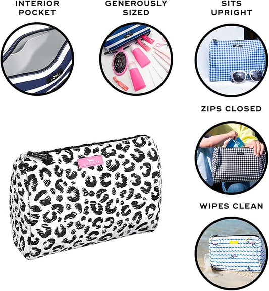 SCOUT Packin' Heat Toiletry Bag - Makeup, Toiletry & Cosmetic Bag, Fits Full Size Items, Inside Pocket, Water-Resistant, Zips Closed