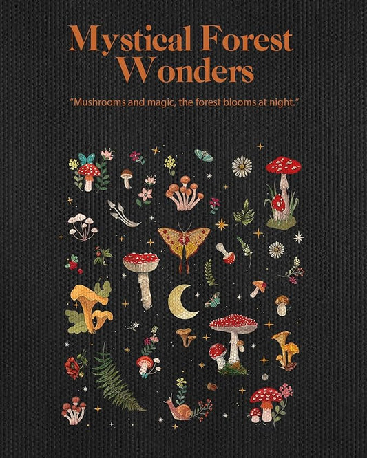 2 Pack Canvas Tote Bag - with Makeup Pouch Aesthetic Cute Women Reusable Canvas Bag for Shopping, Work, Travel