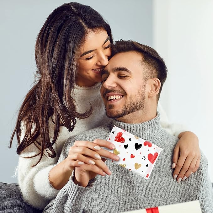 Eaasty 100 Packs Pocket Pack Travel Size Facial Tissues 3 Ply Paper Mini Wedding Tissues for Guests Travel Valentine Wedding Party Favors