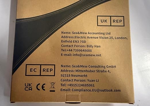 USB C to Ethernet Cable 6.6FT, Type C to RJ45 Nylon Cord, Gigabit Directly Connected, Compatible for MacBook Pro, iPad Pro, Smartphone, Laptop, PC