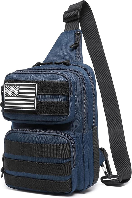Wotony Tactical Crossbody Bag for Men - Durable Sling Bag with Cross Body Design EDC Shoulder bag