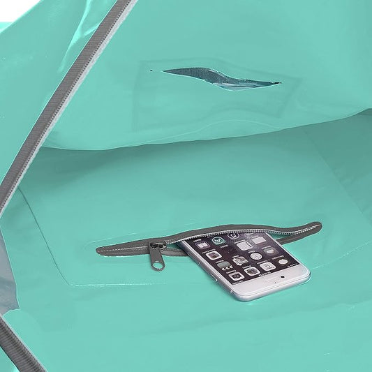 Skog Å Kust Duffelsak Heavy Duty Waterproof Duffel - Gear Bag for Sports, Travel, & More - 40L Mint