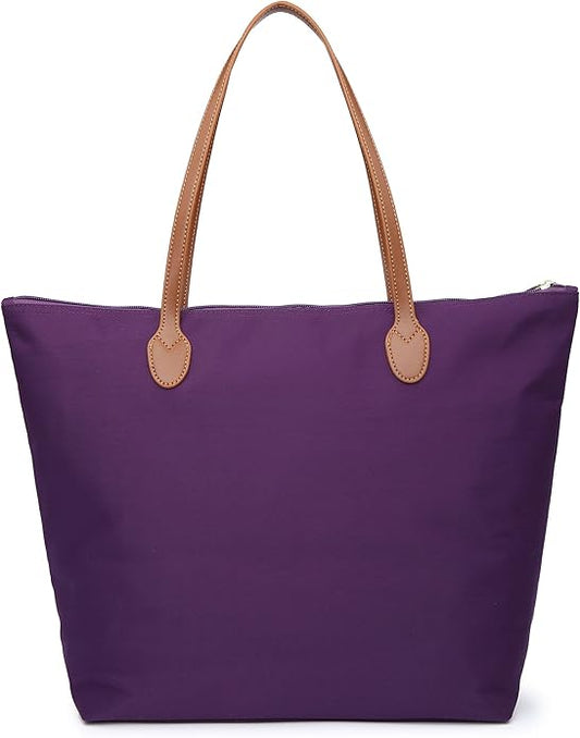Water Resistant Light Weight Nylon Tote Bag Handbag