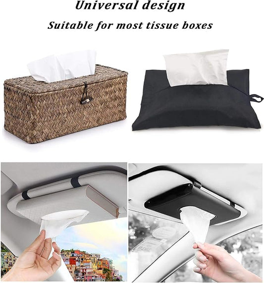 Carstuus Car Tissue Refill, Disposable Facial Tissues, Disposable Face Towel, Facial Tissues Travel Size Pack for Car or Purse, 12 Packets, 360 Sheets, Soft and Comfortable