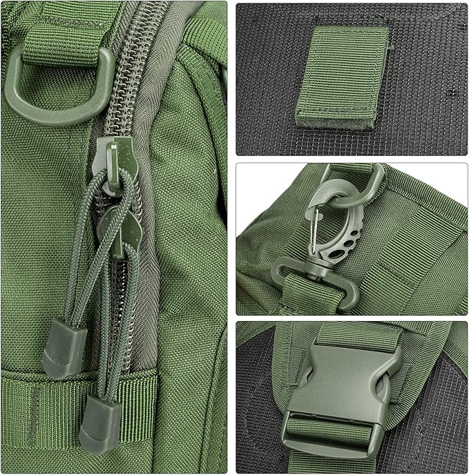 G4Free Outdoor Tactical Bag Backpack, Military Sport Bag Pack Sling Shoulder Backpack Tactical Bag for Every Day Carry