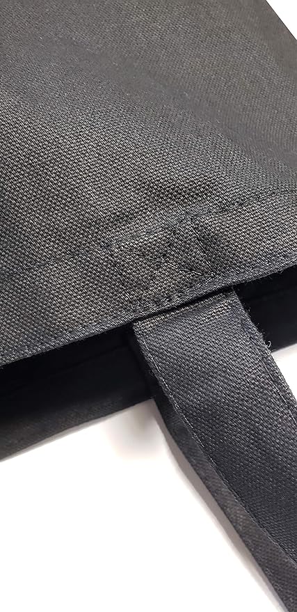 Sturdy Canvas Wholesale Tote Bags with Bottom Gusset 15"W x 16"H x 3"G Blank Totes Great for DIY Painting Printing Embroidery