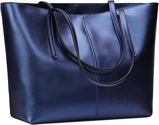 Covelin Women's Handbag Genuine Leather Tote Shoulder Bags Soft Hot