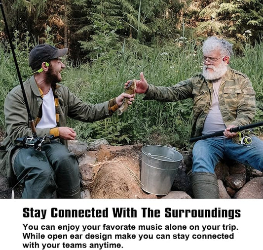 Bone Conduction Headphones Bluetooth Open Ear Earbuds Wireless Headset Bluetooth Titanium Lightweight Waterproof for Workout Running Hiking Walking Bicycling