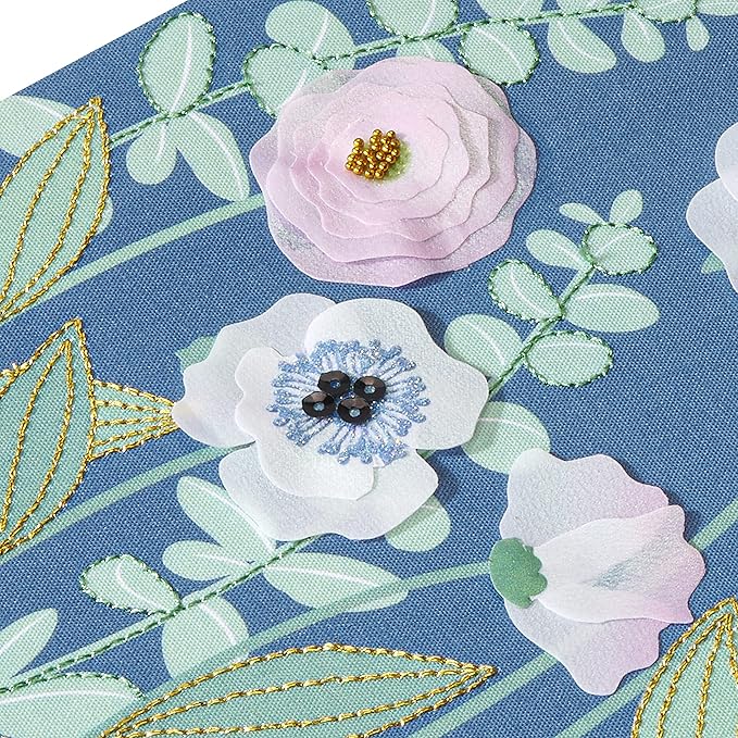 Papyrus Blank Card (Poppy Flowers)