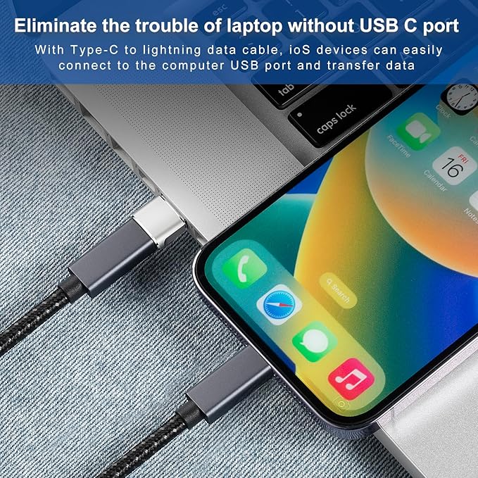 USB to USB C Adapter 4 packs for iPhone Fast Charging, Transfer and Type C OTG convert. USBC to A Compatible with iPhone 16 16e 15 Plus Pro Max,iPad Pro Air 4 Mini 6 almost USB devices