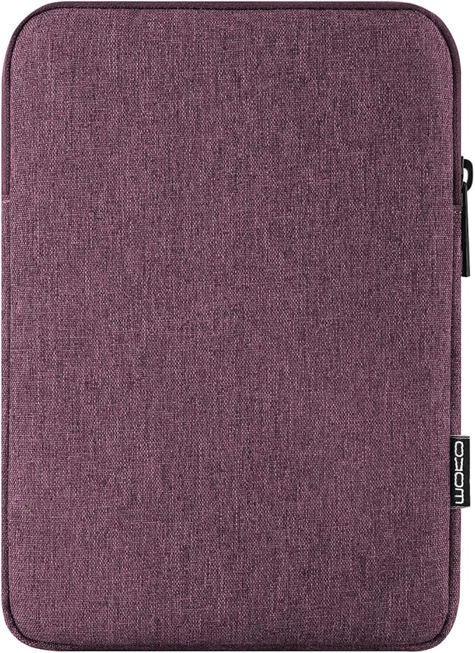 MoKo 9-11 Inch Tablet Sleeve Bag Carrying Case Fits New 11inch iPad Air M3, iPad A16 2025, iPad Pro 11 M4, Air 5/4/3, iPad 10/9/8th Gen, Tab S8/S9 11", Purple