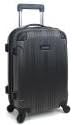 Kenneth Cole REACTION Out of Bounds Lightweight Hardshell 4-Wheel Spinner Luggage, Charcoal, 20-Inch Carry On