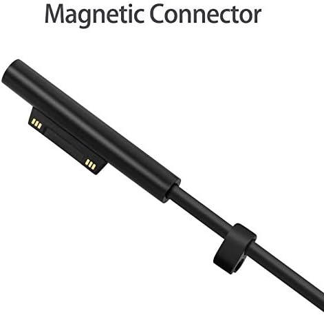 Surface Charger, 44W Power Supply Adapter for Microsoft Surface Pro 3/4/5/6/7, Surface Laptop, Surface Book, Surface Go, Surface Laptop Go, with 6.2 Ft Power Cord