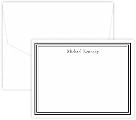 Colony Personalized Stationery Note Cards with Raised Ink