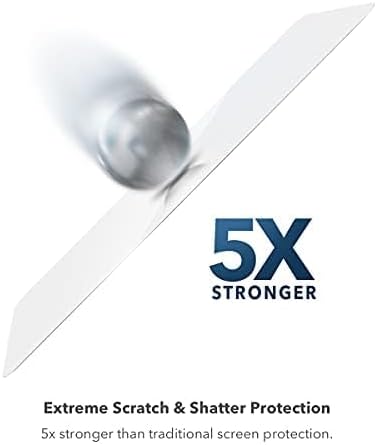 ZAGG Glass Elite Screen Protector for Apple iPhone 14 Plus/ 13 Pro Max - 5X Shatter Protection, Anti-Fingerprint Technology, InvisibleShield, Easy to Install