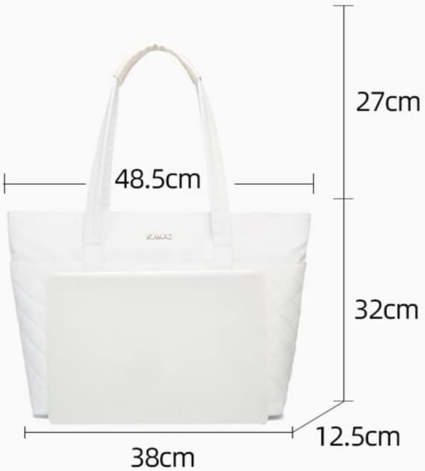 Kinmac Women's Laptop Tote Bag Top Handle Handbag Work Bag for Laptop Computer Up to 15.6 inch