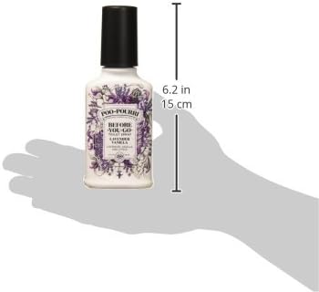 Poo-Pourri Before-You- go Toilet Spray, 4 oz, Lavender Vanilla 4 Fl Oz