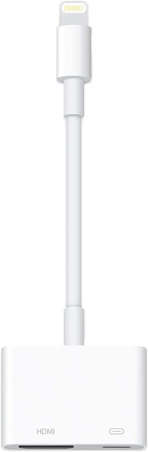 Lightning to HDMI Adapter for iPhone, [Apple MFi Certified] Digital AV Dongle,1080P Sync Screen Cable with Lightning Charging Port for iPhone, iPad to TV/Projector/Monitor No Need Power Supply