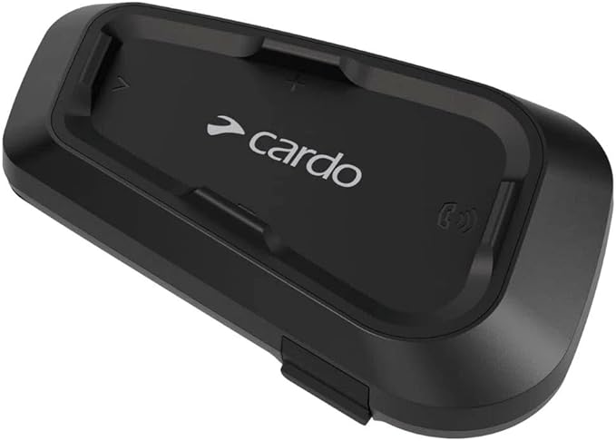 Cardo Systems Spirit Motorcycle Bluetooth Communication Headset - Black, Dual Pack