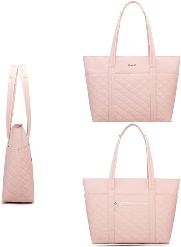 Kinmac Women's Laptop Tote Bag Top Handle Handbag Work Bag for Laptop Computer Up to 15.6 inch