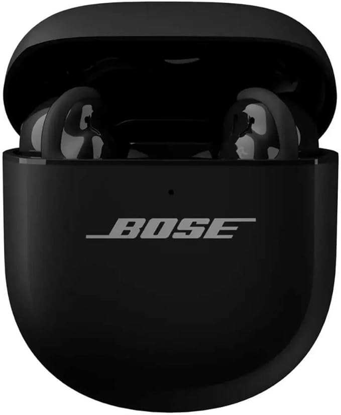 Bose New QuietComfort Ultra Bluetooth Earbuds (2nd Gen), Wireless Noise Cancelling Earbuds, Up to 6 Hours Battery, IPX4 Rating, Immersive Audio, Deep Bass, Black