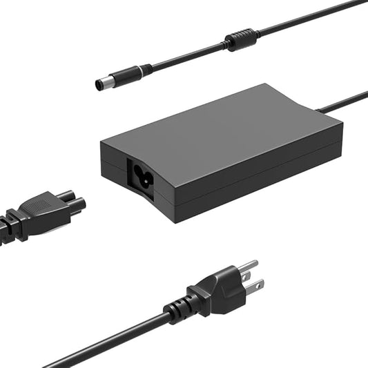130W Charger 7.4mm LA130PM121 for Dell inspiron14 15 5000 7000 Gaming, G3 G5 3500 3579 3590 3779 5500, D6000 Docking Station, XPS L502x L702x L701X Precision 3510 3520 3530 M4400 M4500 Laptop