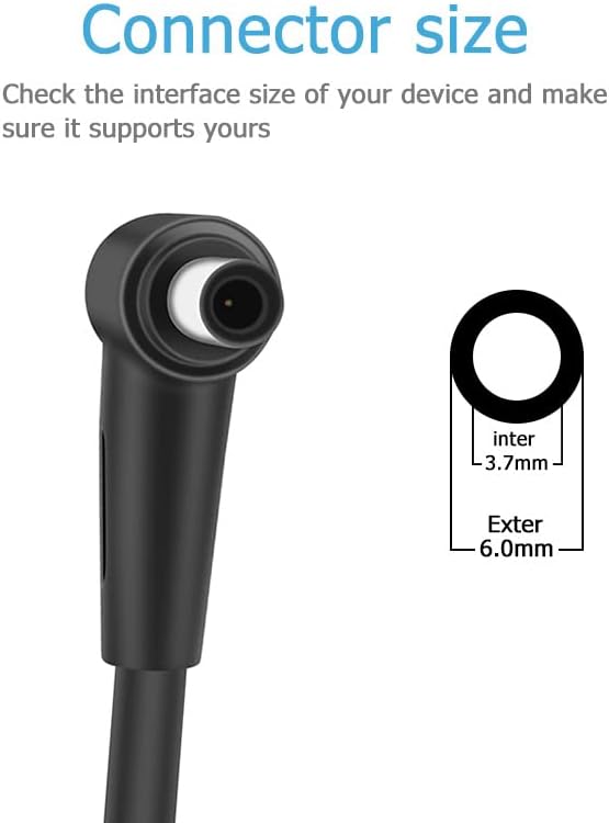 180W AC Charger Compatible with Asus A20-180P1A TUF FX566IV FX506IH FX506II FX506IU FX506IV FA706 FA706IU TUF706 FX766IU TUF766 ROG Zephyrus G14 GA401QE GA401QM Laptop Power Supply Cord