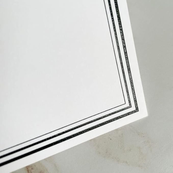 Colony Personalized Stationery Note Cards with Raised Ink